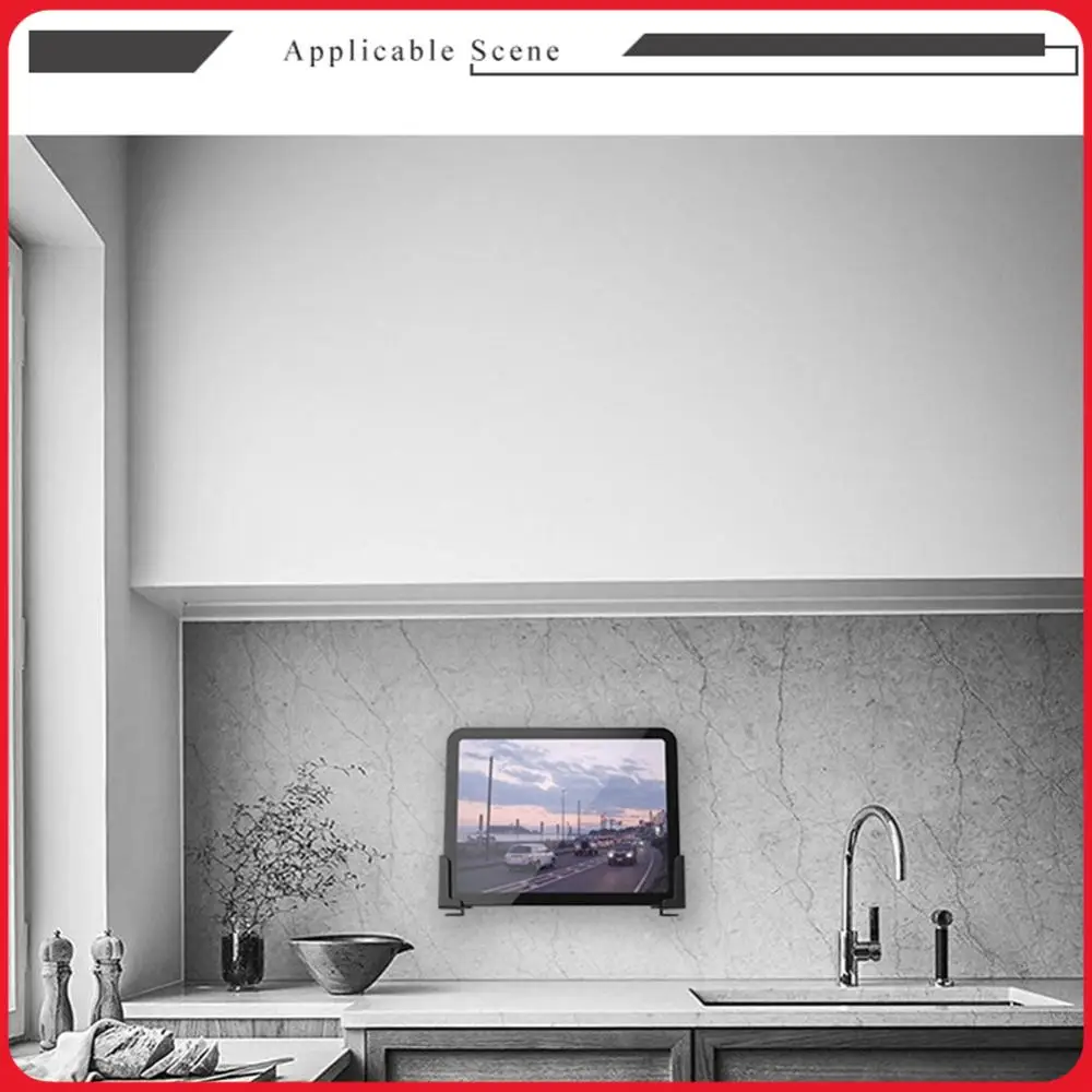 2 Stück verstellbare Wandhalterung für Tablets, universeller Telefonrahmen, Ständer, Halterungssatz Image