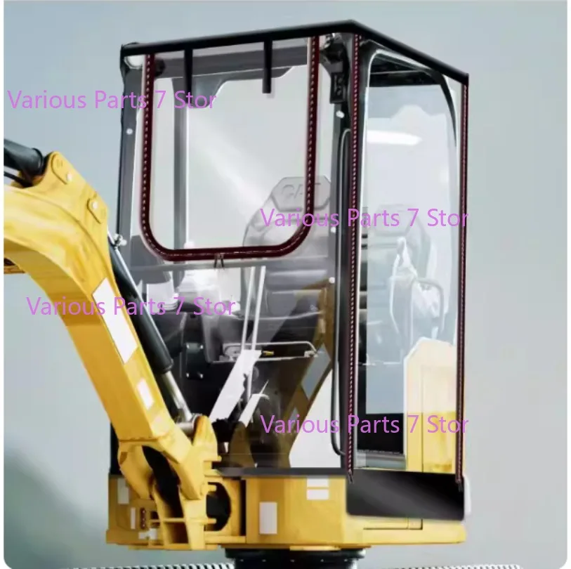 Mini-Bagger-Autoabdeckung, warme Markise, PVC, winddicht, für Kubota U15 U17 U20 U30 Image