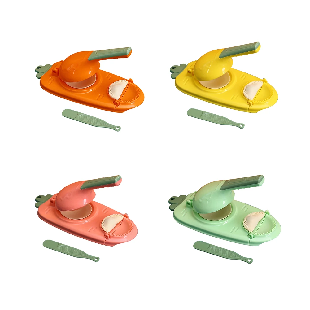 2-in-1 Knödel-Haut-Hersteller, arbeitssparendes manuelles Knödel-Wrapper-Werkzeug, Haushalt, Backen, Gebäck für Zuhause, Küchenhelfer Image