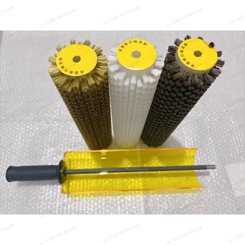 Ski-Wachsrollerbürste, Polierrollerbürste, Ski-Wachsset, Nylonbürste Image