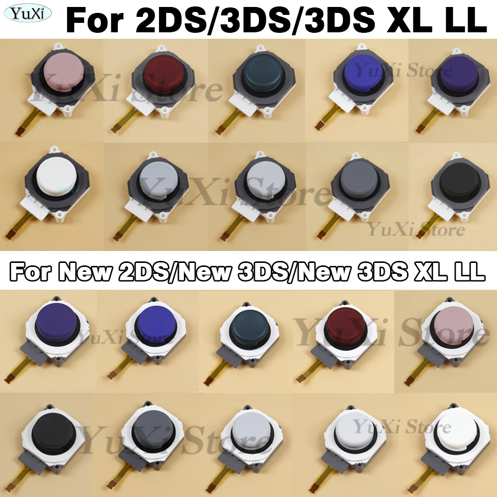 1pc 3D Analog Joystick Thumb-Stick für Neue 3DS XL LL Neue 2DS für 3DS 2DS Spielkonsole Original Thumbstick modul Ersatz Image