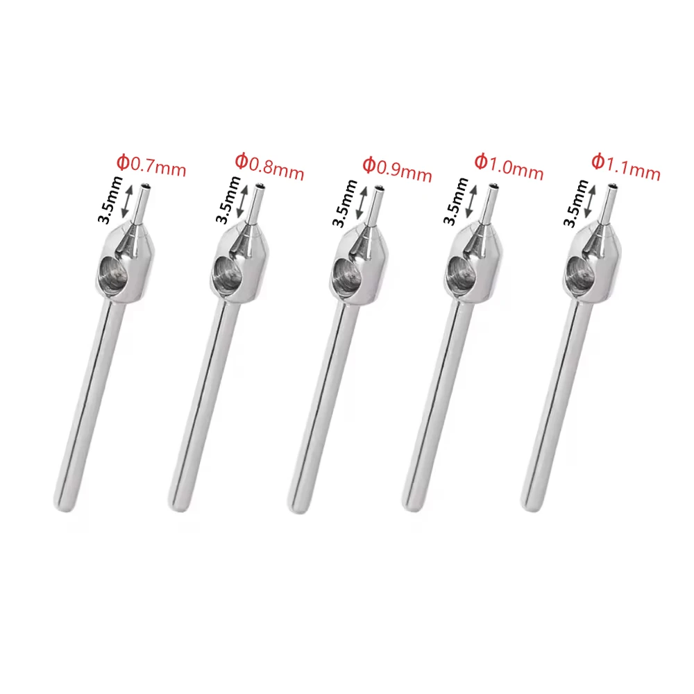 3,5 mm Haartransplantations-Stanzer aus Edelstahl 316, Implanter, Follikel-Extraktionswerkzeug, Haarfollikel-Extraktor-Bohrer Image