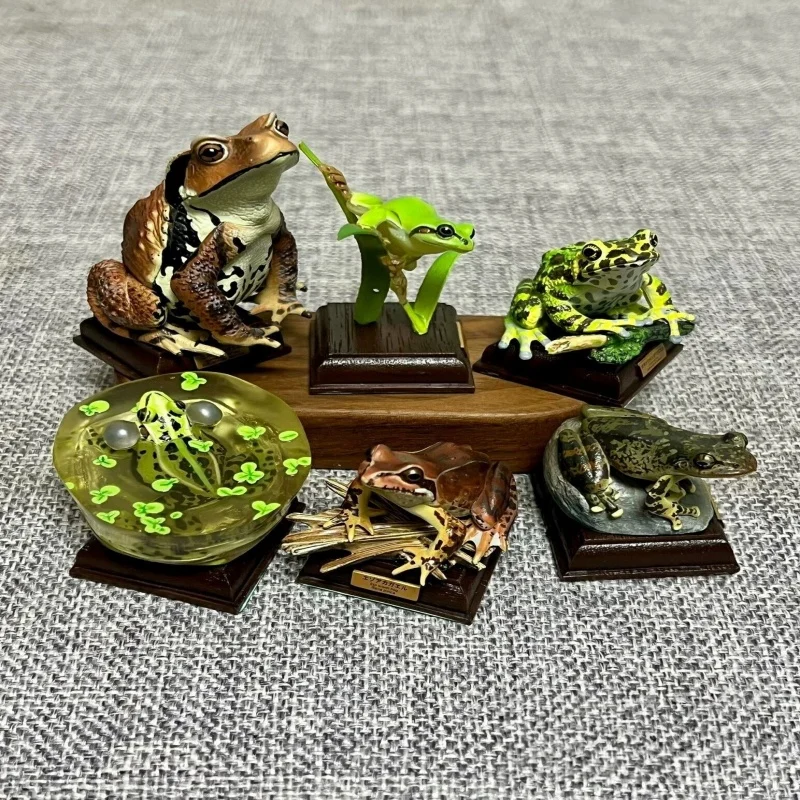 Offizielle Ikimon Toad Gashapon Special Edition 3D-Simulationsfigur für Desktop-Display, Dekoration, Geburtstagsgeschenk, Spielzeug Image