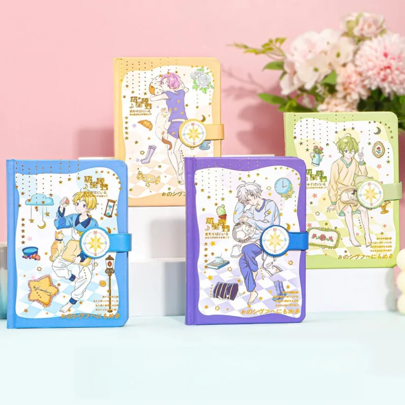 64k süßes Handbuch Cartoon Notizbuch Kreatives Briefpapier Notizbuch Studententagebuch Image