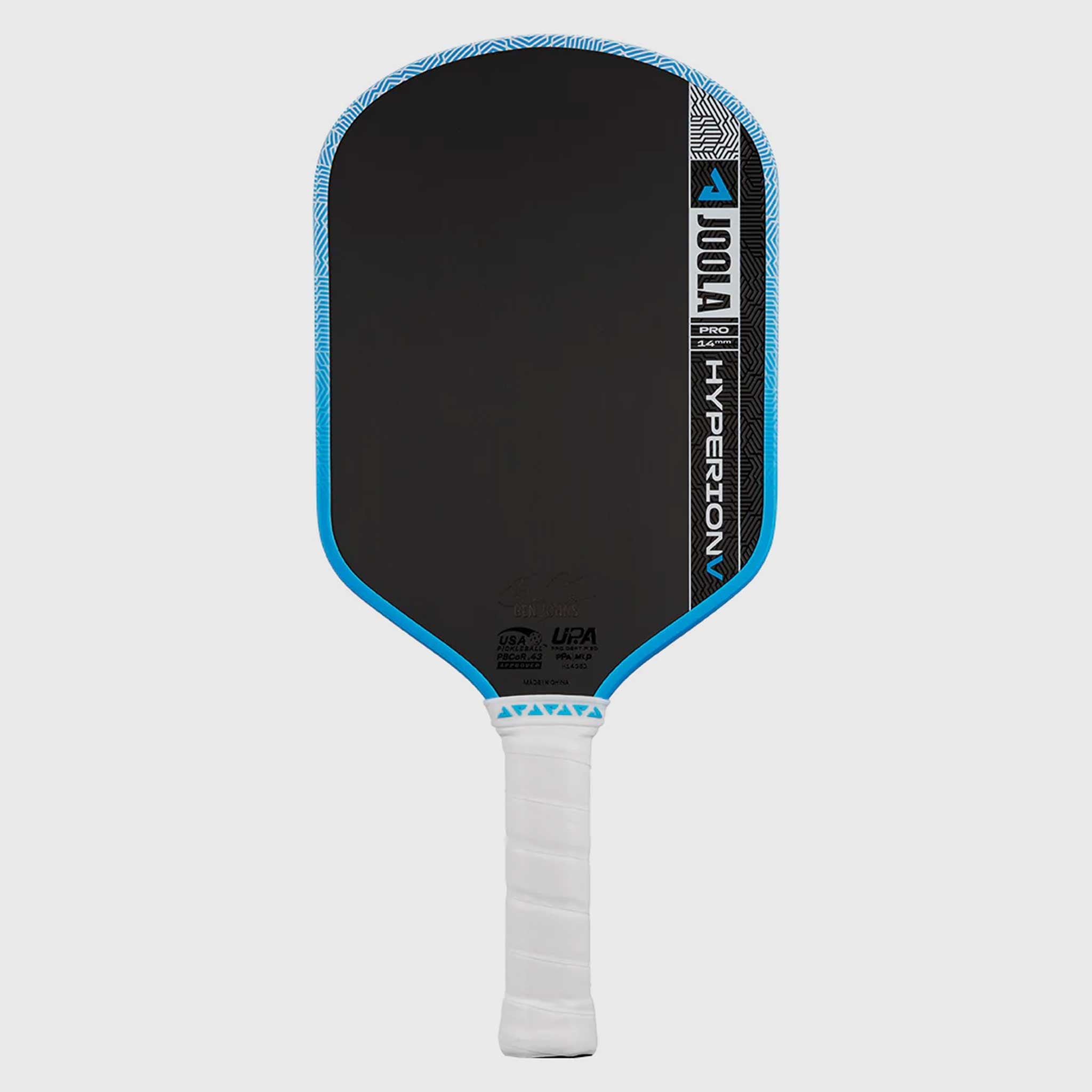 JOOLA Ben Johns Hyperion Pro V 14mm Bolt Blue Pickleball Paddles - JOOLA