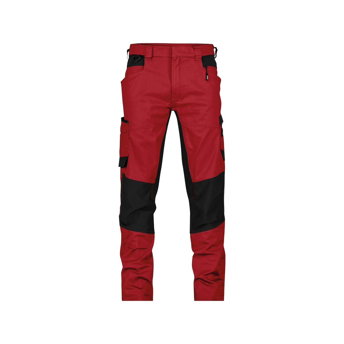 DASSY Arbeitshose HELIX NEXT - Stretch - Recyceltes Material - Kratzschutz rot/schwarz 46 STANDARD Image