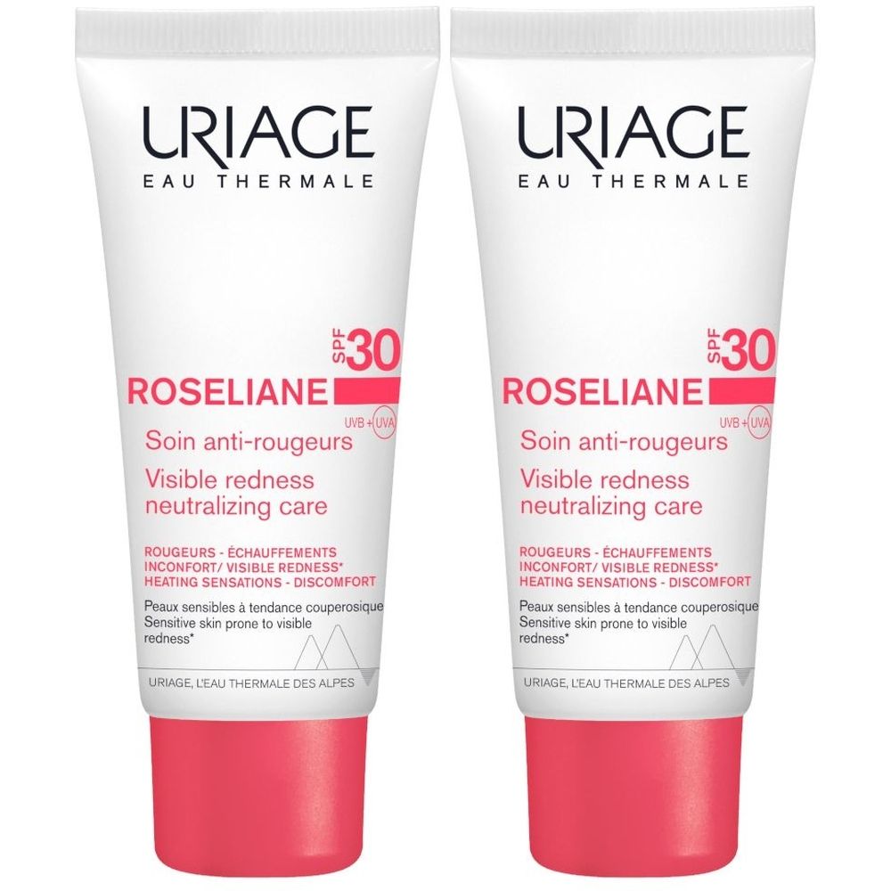 URIAGE Roseliane Crema Anti-Rossori SPF30 2x40 ml solare