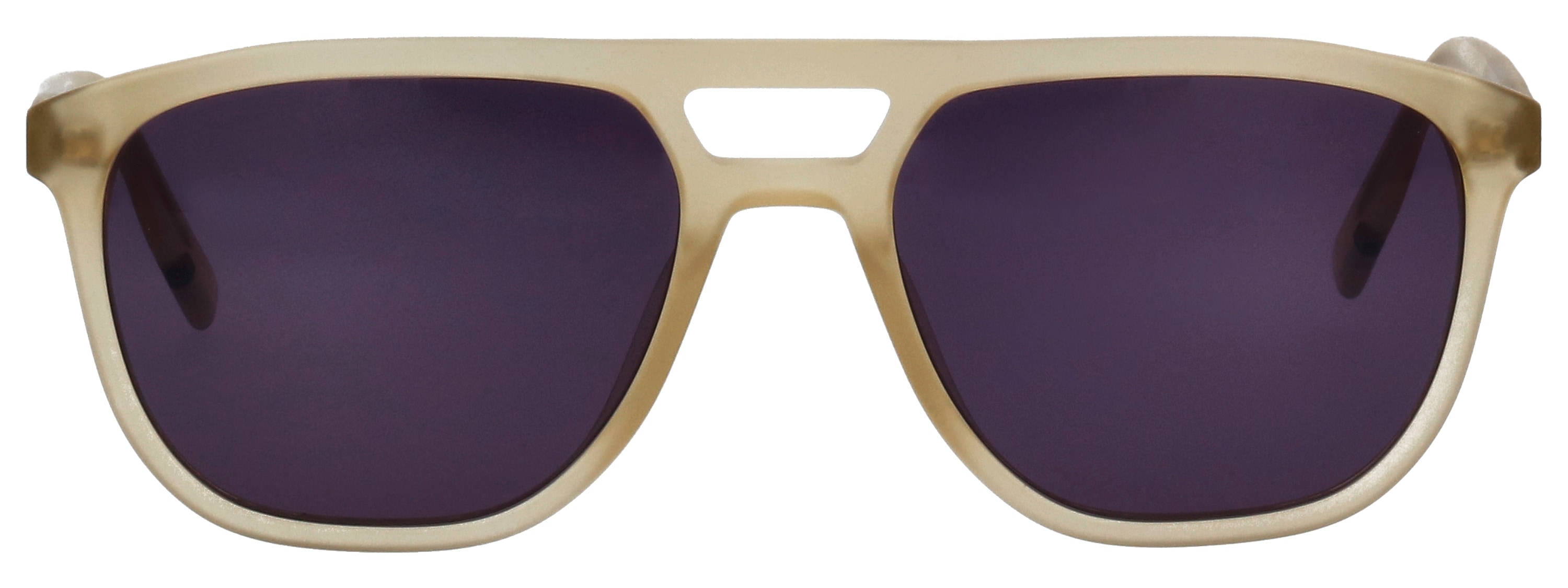 Sonnenbrille TOM TAILOR "TOM TAILOR Sonnenbrille", celestial gelb transparent matt, Sonnenbrillen Sonnenbrille