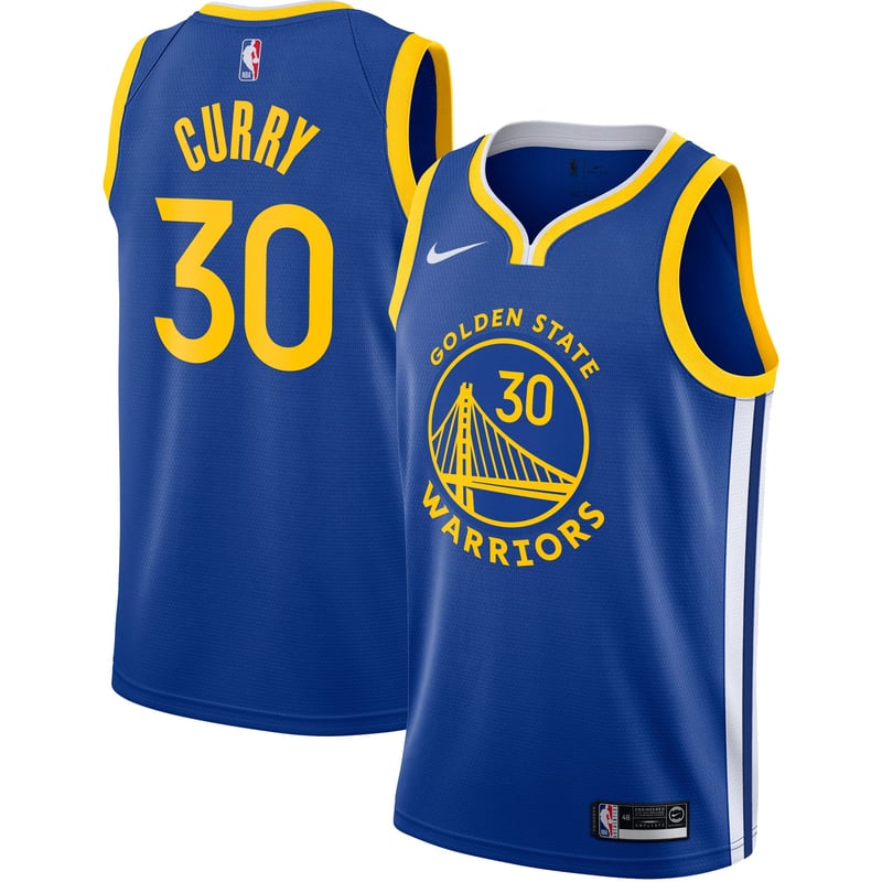 Golden State Warriors Nike Icon Swingman Trikot - Stephen Curry - Herren