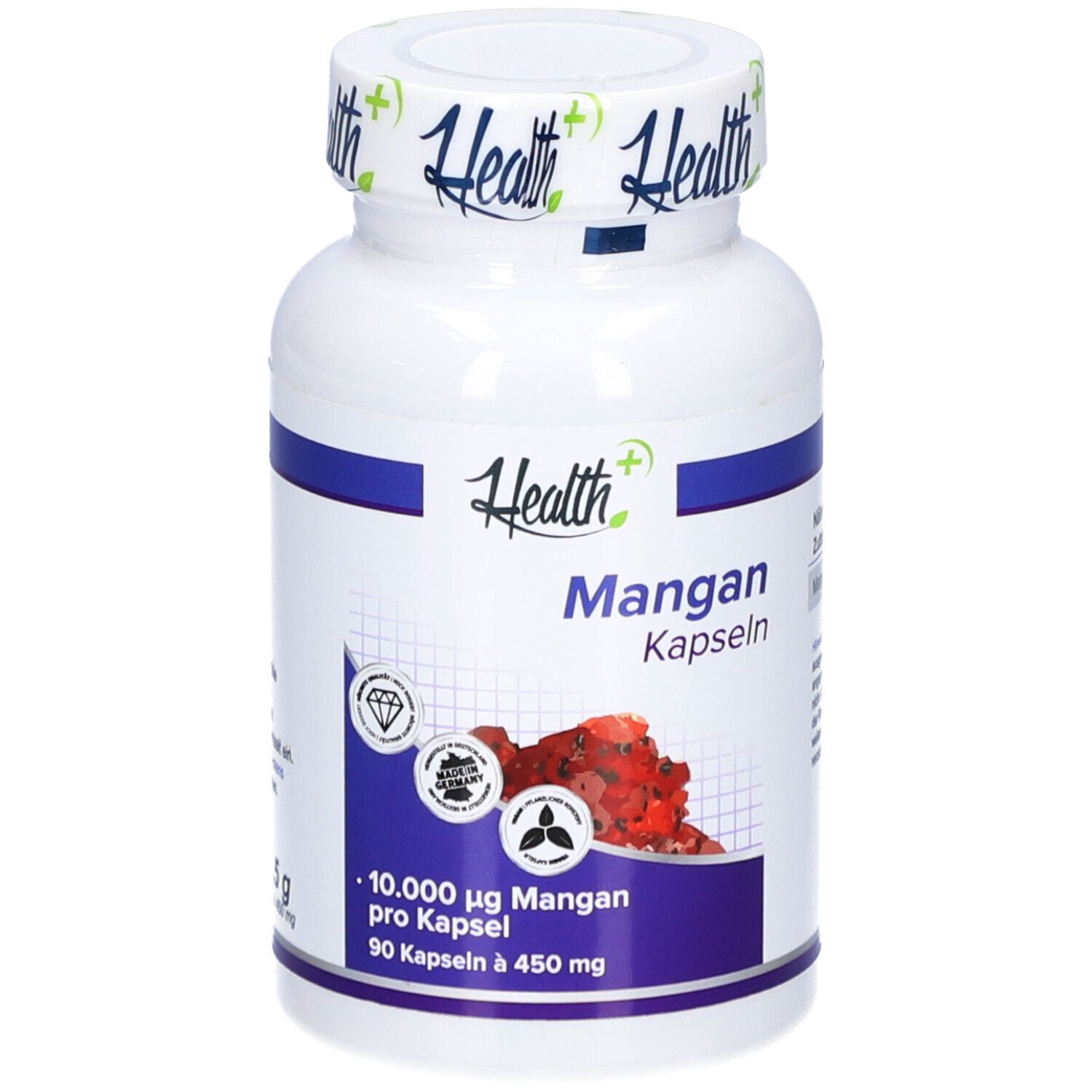 Health+ Mangan (90) Unflavoured 90 St Kapseln