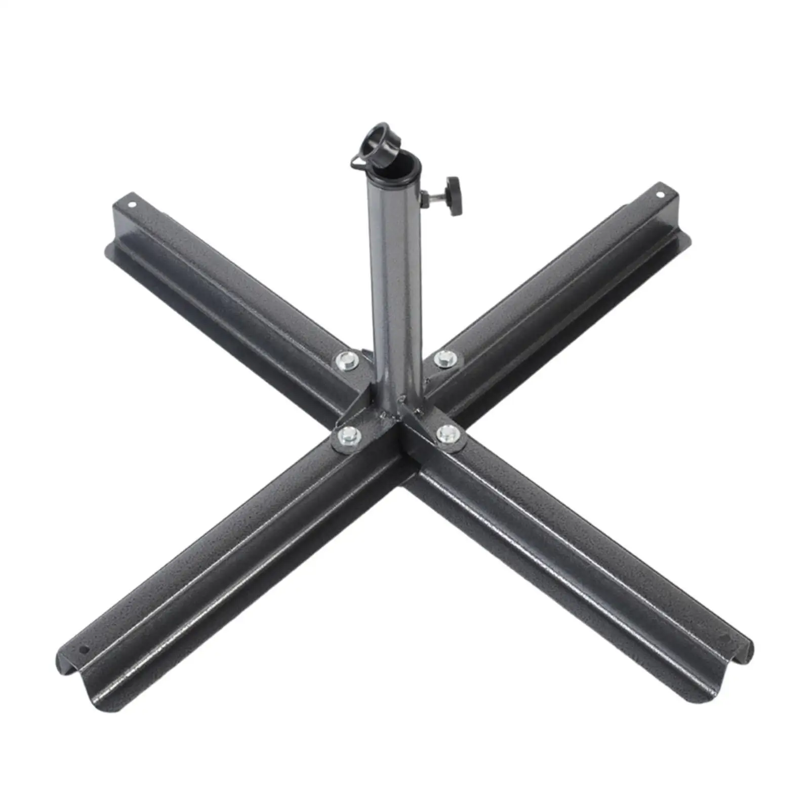 Base per ombrellone Base per ombrellone da patio Riparo Facile da usare Supporto per ombrellone da esterno pieghevole Base per ombrelloni per esterni