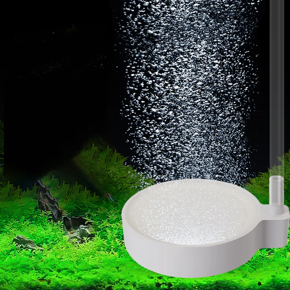 35/50/80/100mm Aquarium Nano-Luftstein Sauerstoff-Belüfter Fischbecken Luftblasen-Pumpe Hydroponisches Sauerstoffversorgungszubehör Image