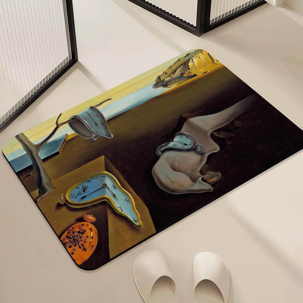 Fußmatte für Eingangsbereich, Badezimmer, Kunst-Teppich, Dali-Dekoration, Flur, Moderner Wohnbereich, S-Salvador Zimmer, Balkon Image