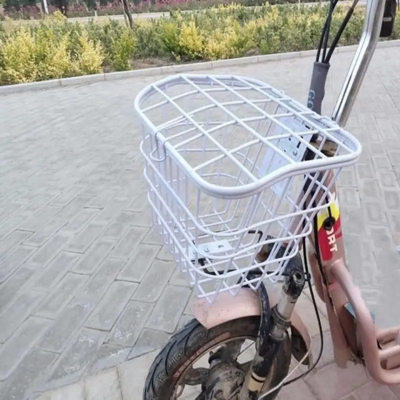 1Set Fahrrad Fracht Lagerung Hinten Vorne Korb Extra Große Student Fahrrad Hinten Korb Bookbag Halter Radfahren Ausrüstung Zubehör Image