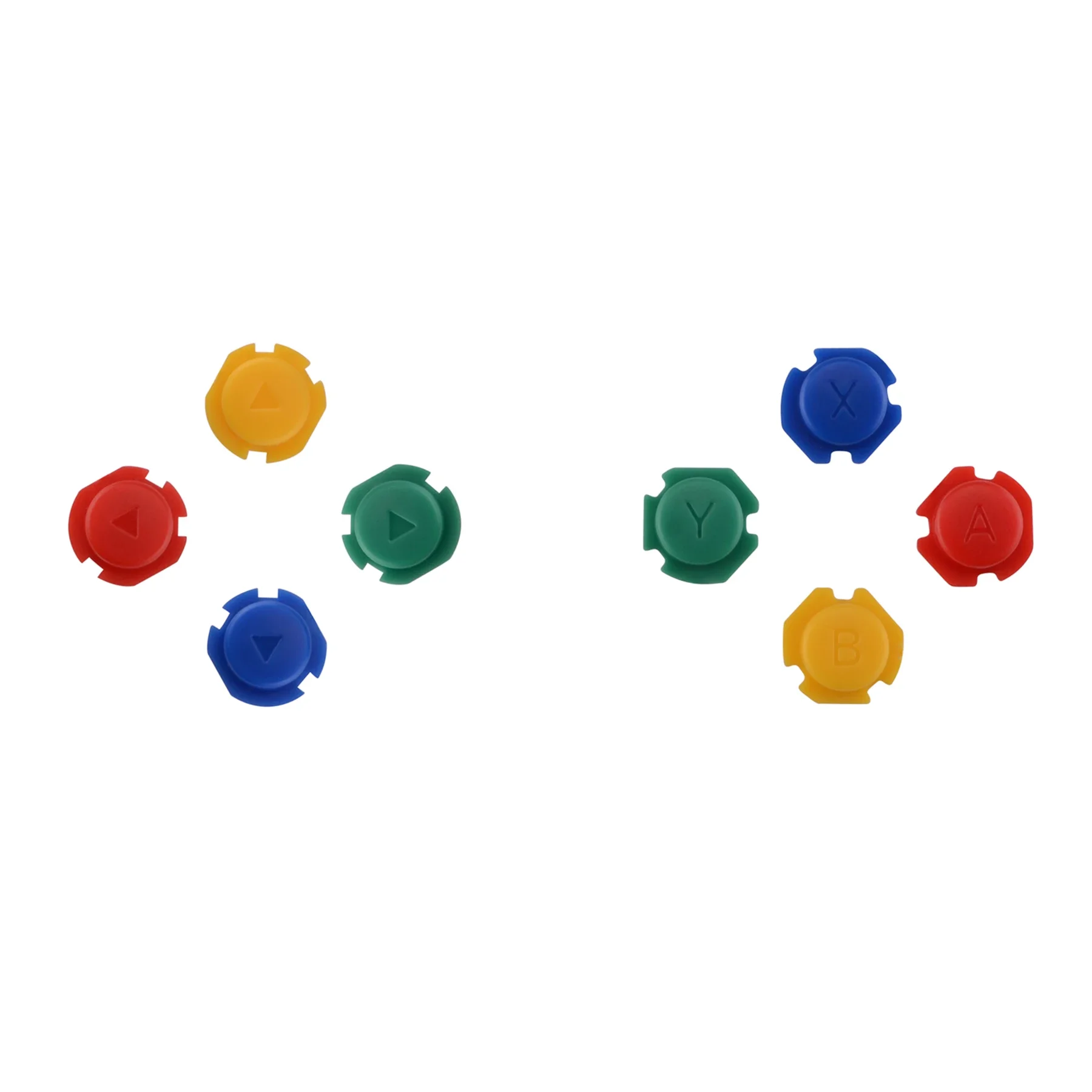 DIY Bunte ABXY-Tasten für Nintendo Switch JoyCon Ersatzteile für Switch, Switch OLED Spielkonsolenzubehör Image