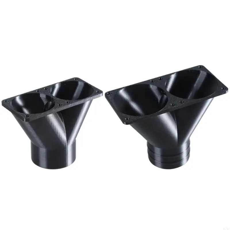 D7YC -Kühlventilatorluft -Sammelentlüftung für 4 6 Lüfter, Luftströme Konzentrator zum Kühlventilator Lüfter Wärme Image