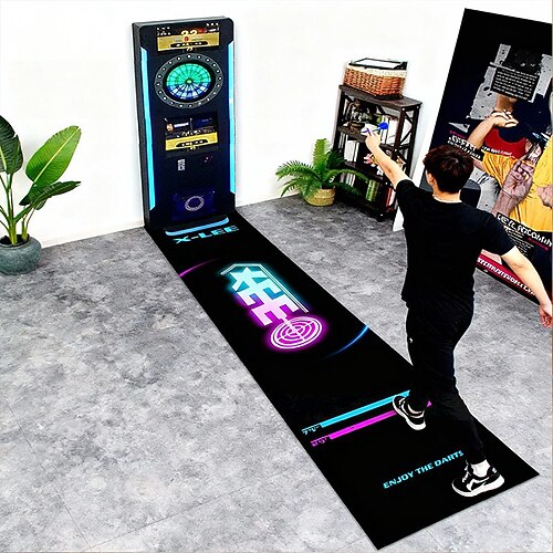 Dart-Übungsmatte, leicht zu reinigen, rutschfest, strapazierfähig und fleckenabweisend, für Spielhallen, Indoor-Wettkämpfe Image
