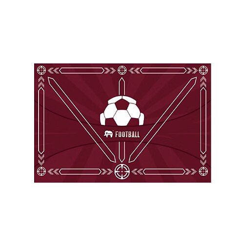 Fußballtrainingsfläche, rutschfester, geräuschdämmender Kieselgurteppich, Heimtrainingsrasen-Serie Image