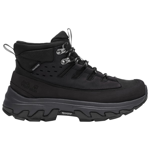 Jack Wolfskin - Women's Apex Hike Texapore Mid - Wanderschuhe 39,5 | EU 39,5 schwarz