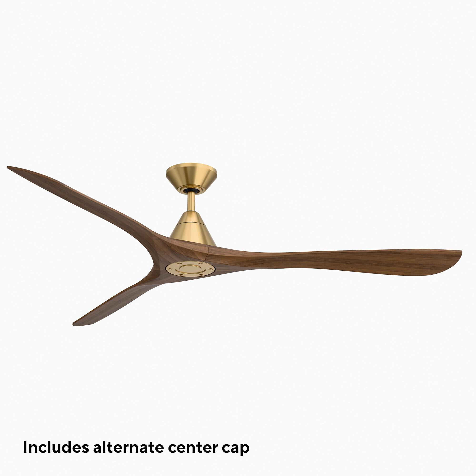 Modern Forms Carve 72 Inch Ceiling Fan - FR-D2504-72-SB/DK
