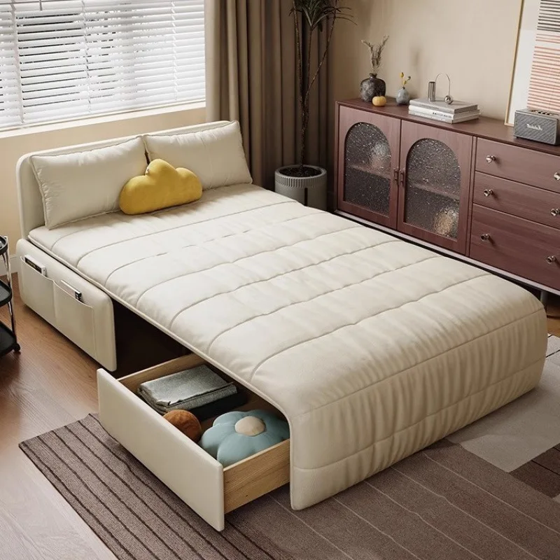 Intelligentes, elektrisches, multifunktionales Schlafsofa, Balkon, kleine Wohnung Image