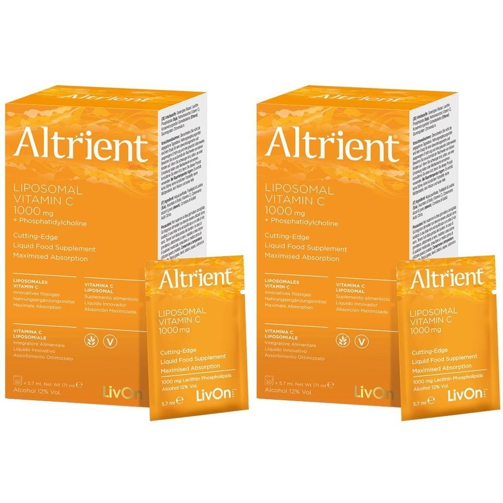Altrient liposomales Vitamin C 2x 2x30x5,7 ml Flüssigkeit zum Einnehmen
