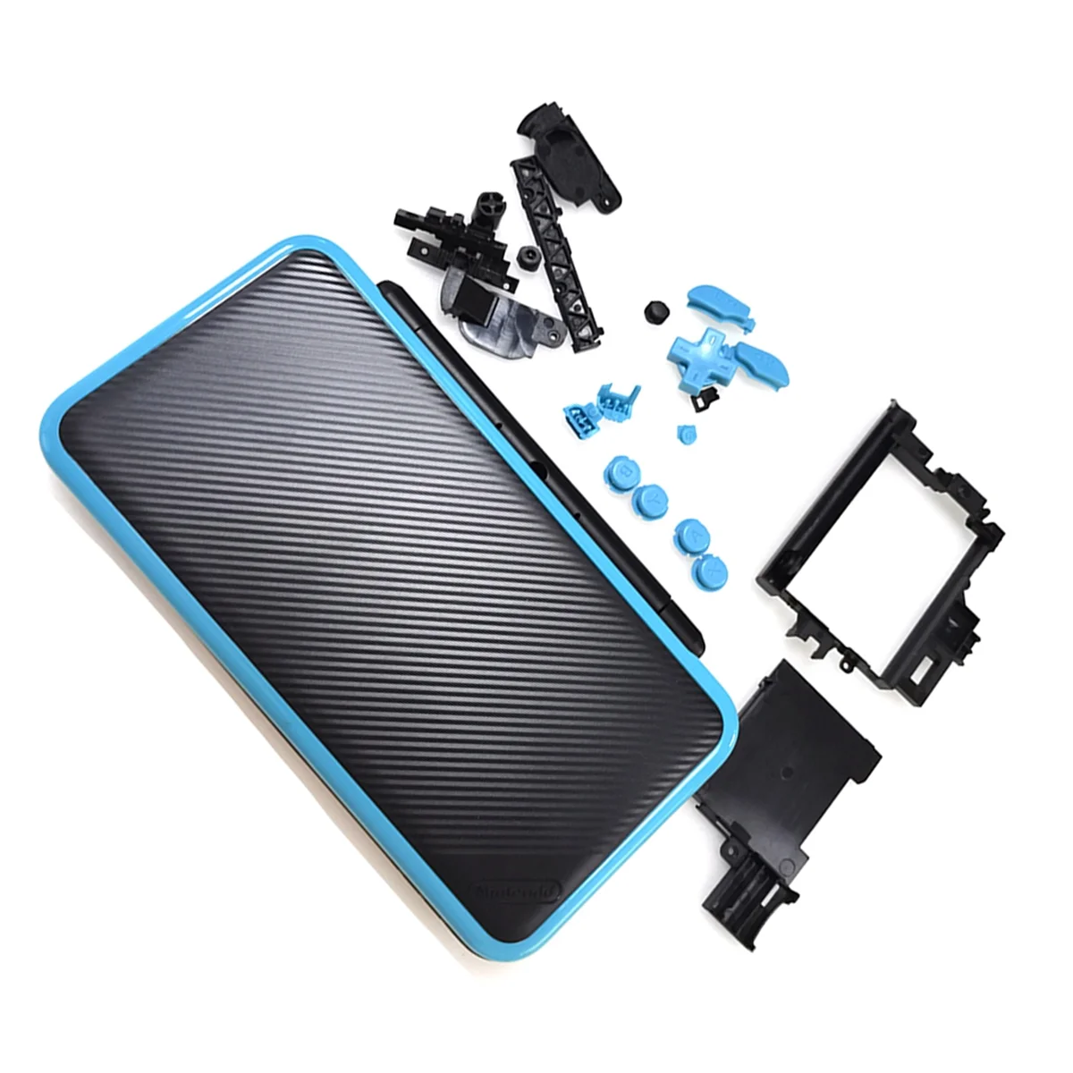 【BAAZ Fast 】Für NEUE 2DS XL Ersatz Vollgehäuse Shell Cover Case NEUE 2DS XL LL Spielkonsole Schutz Zubehör A Image
