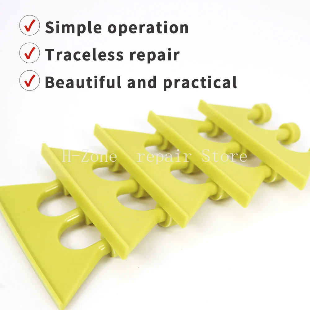 5Pcs film dent reparatur werkzeug lange gummi streifen bogen basis auto farbe-freies dent reparatur film auto reparatur werkzeug körper Image