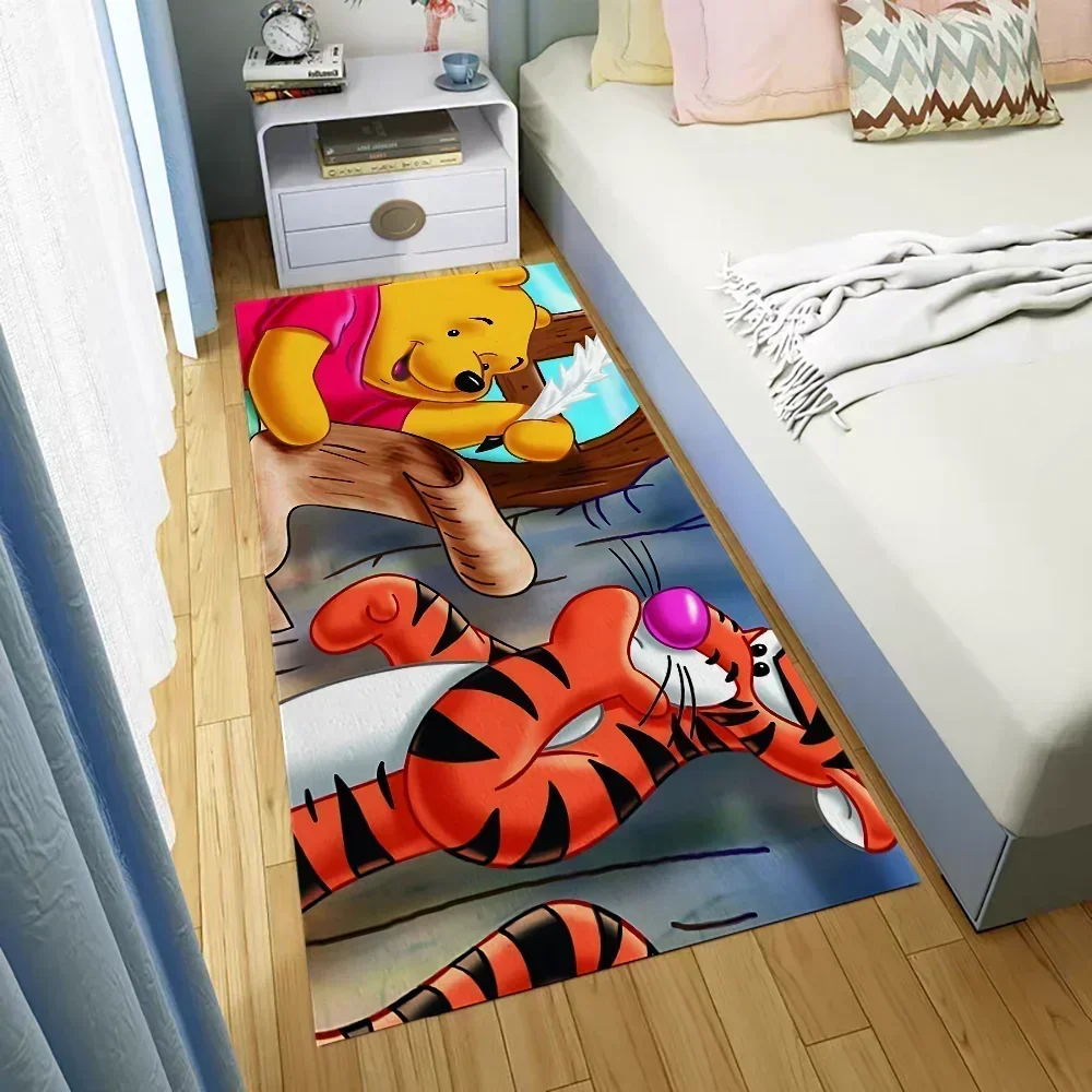 W-Winnie the Pooh Eingangsmatte für den Flur auf dem Boden, Badematten, Schlafzimmerteppich, individuelle Wohnzimmermatte, Outdoor-Teppich zur Auswahl Image