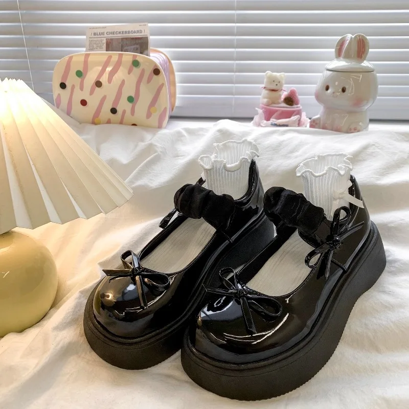 2023 frühling und Herbst Neue kinder Schuhe Elegante Bogen Prinzessin Schuhe Glänzend Klett Mädchen Casual Schuhe