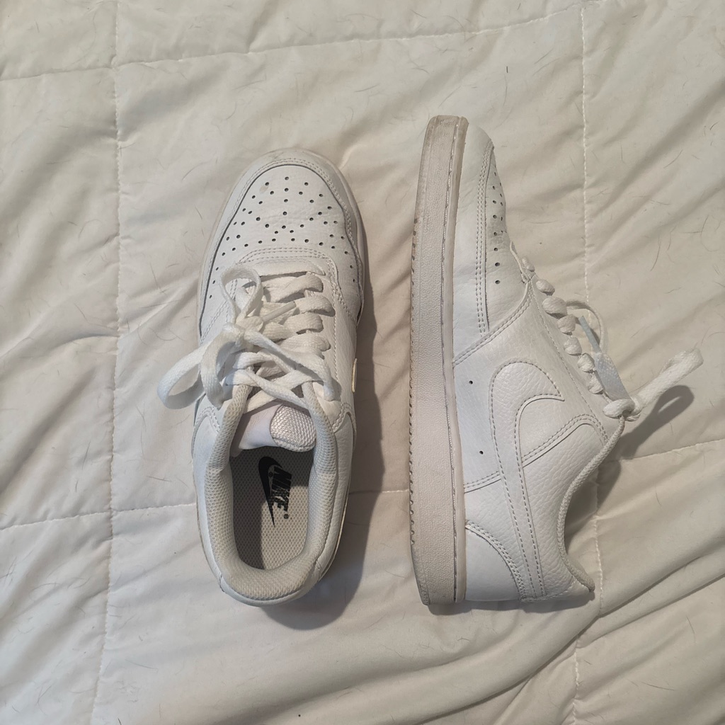 Nike Shoes | Euc Nike Women’s Low Court Vision | White Nike Shoes | Women’s Size 7 | Color: White | Size: 7
