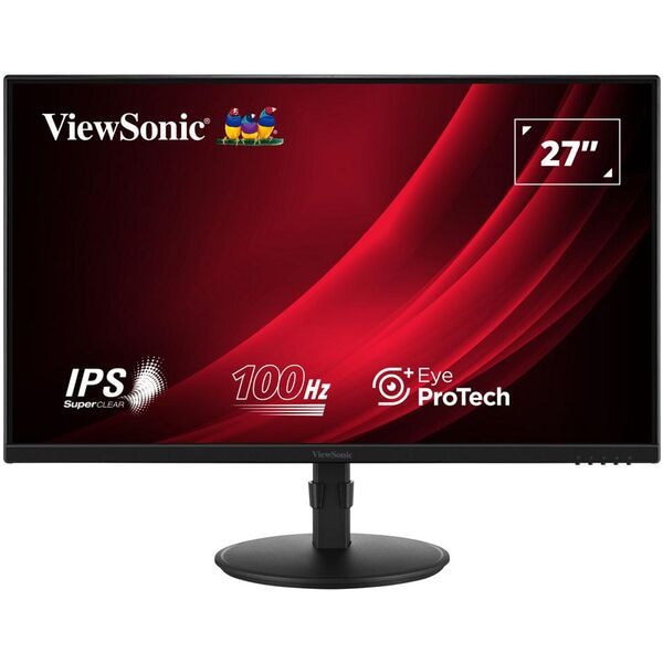 ViewSonic Monitor »VG2708A« 69,0 cm / 27,2 '' schwarz, 61.5x53.7x22.3 cm