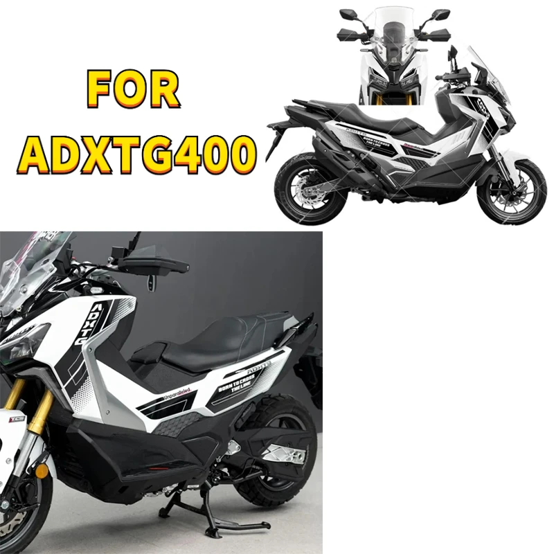 Per SYM ADXTG 400 Adesivi decorativi per carrozzeria moto Adesivi protettivi impermeabili Adesivi decorativi Accessori modificati