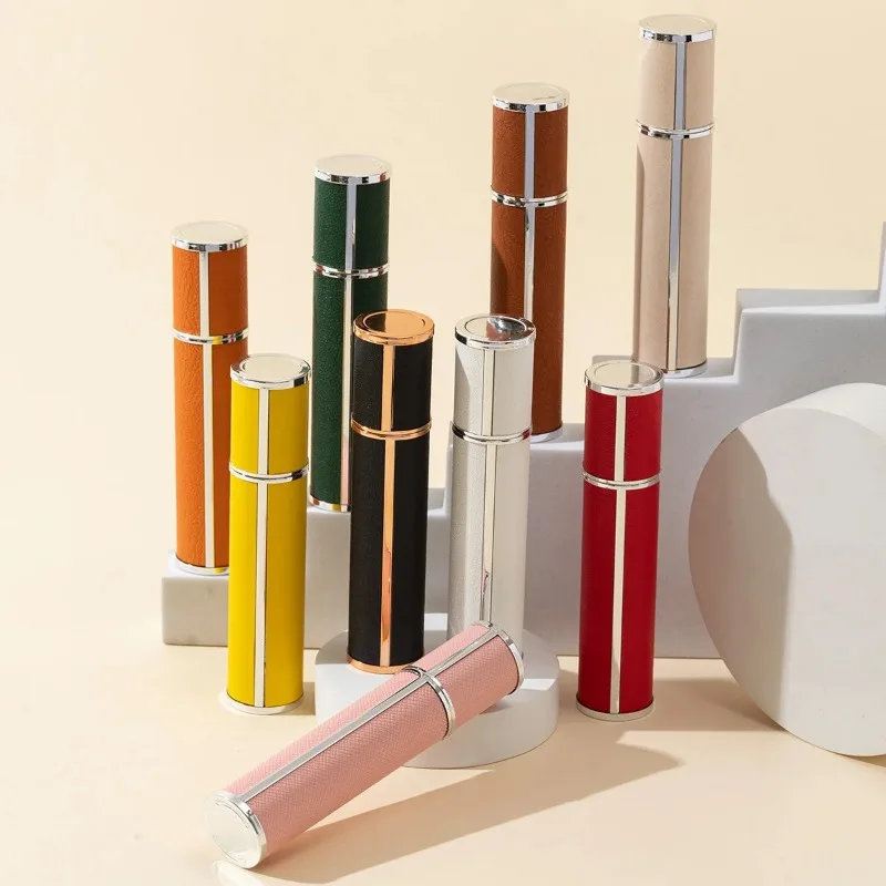 1PC 10ml Atomizzatore di profumo da viaggio portatile a tenuta stagna Mini dispenser di colonia Bottiglia interna in vetro rifortabile