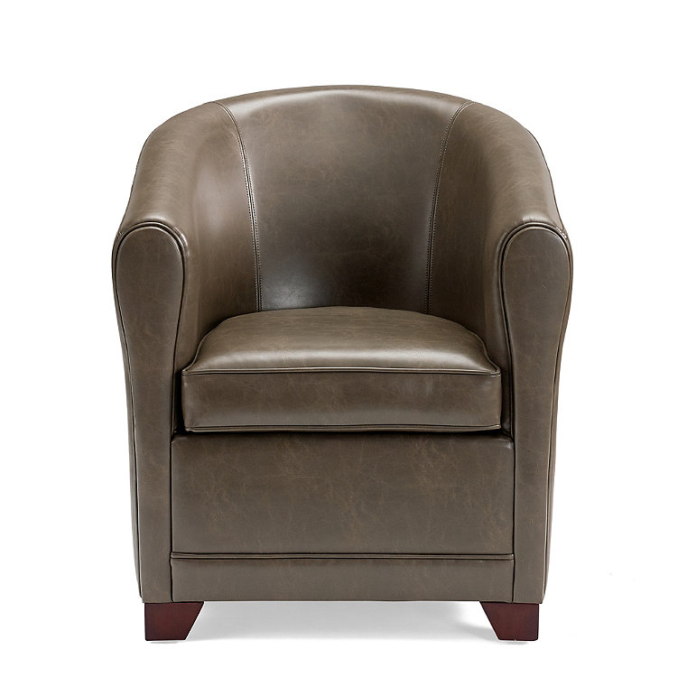 Soren Club Chair - Marbled Stone - Grandin Road