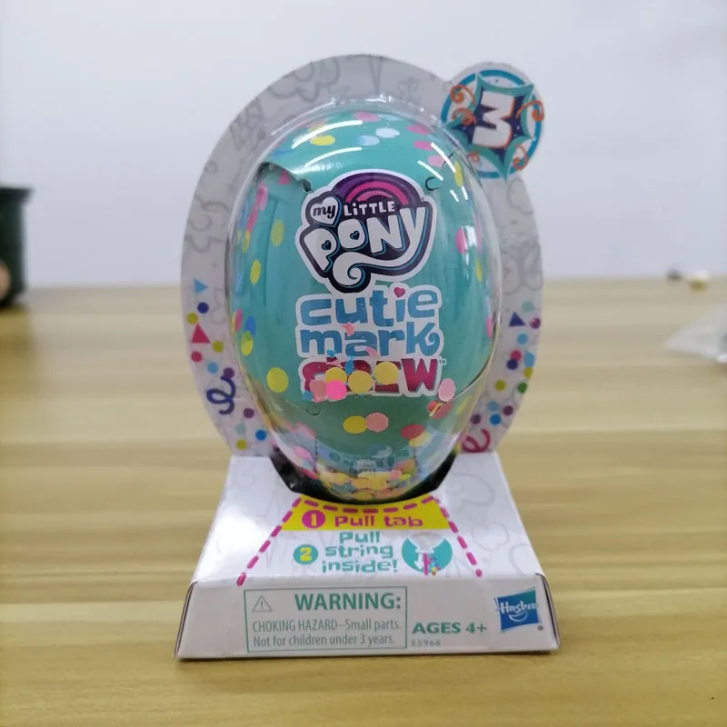 Echter Hasbro My Little Pony Chibi-Stil Ballon Twilight Sparkle Rainbow Dash Pinkie Pie Blind Box Geburtstagsgeschenk Trendiges Spielzeug Image