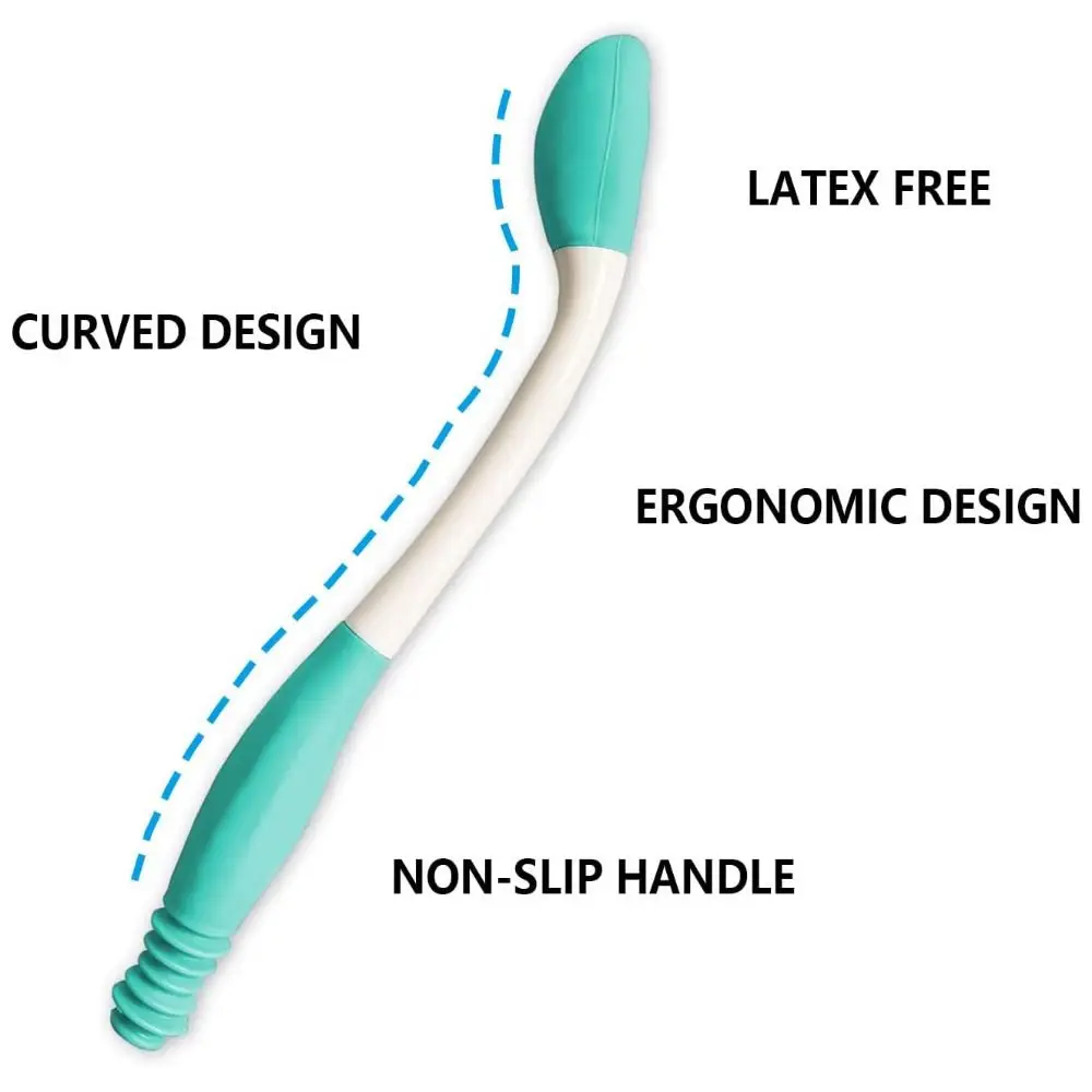 Für eingeschränkte Mobilität: Ausziehbarer, biegefester Selbstreinigungshelfer für Po-Reinigungstücher – Griff für Po-Reinigungstücher, Toilettenhilfen und -werkzeuge Image