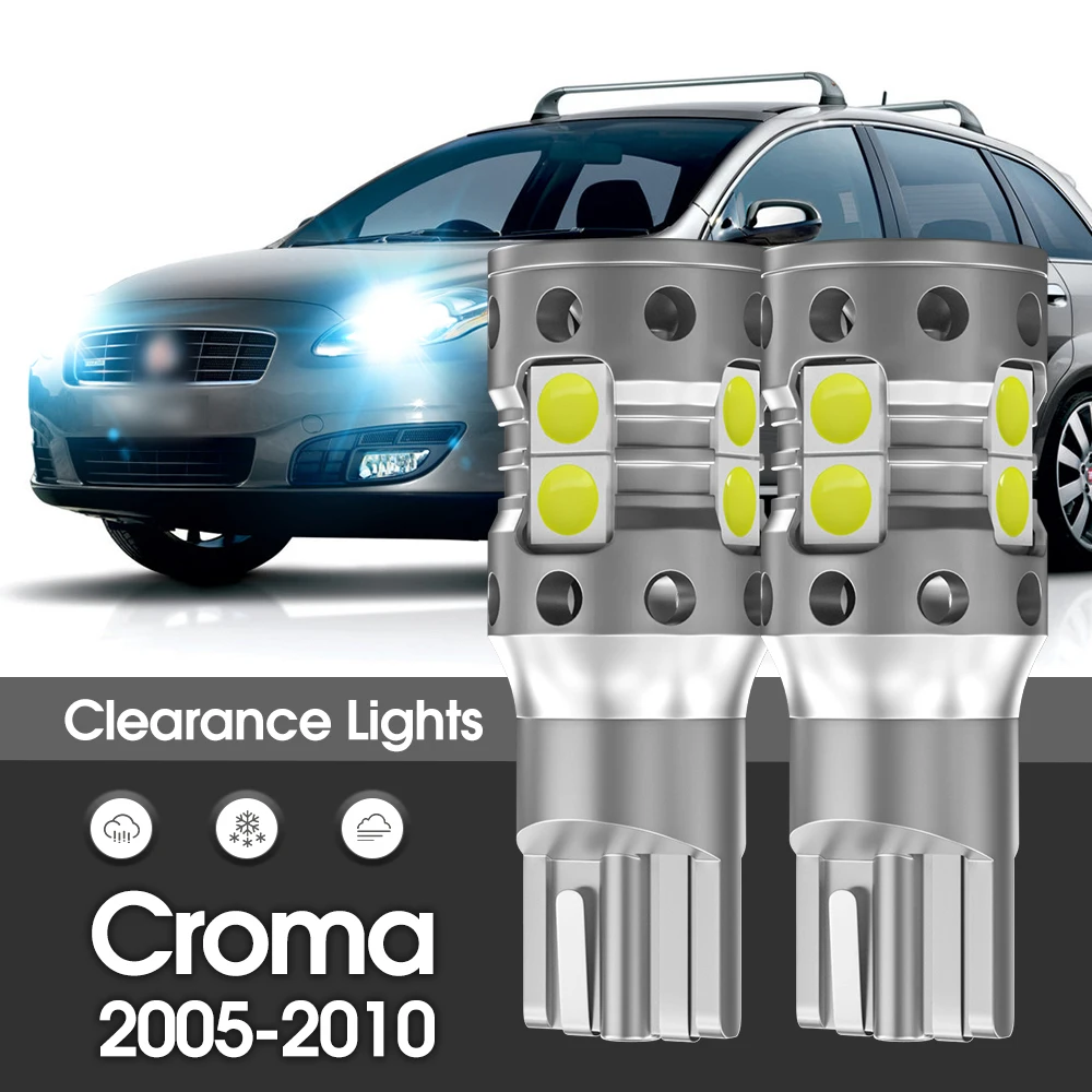 Canbus LED-Umrissleuchte, Parklampe, 2 Stück, Zubehör für Fiat Croma 2005 2006 2007 2008 2009 2010 Image