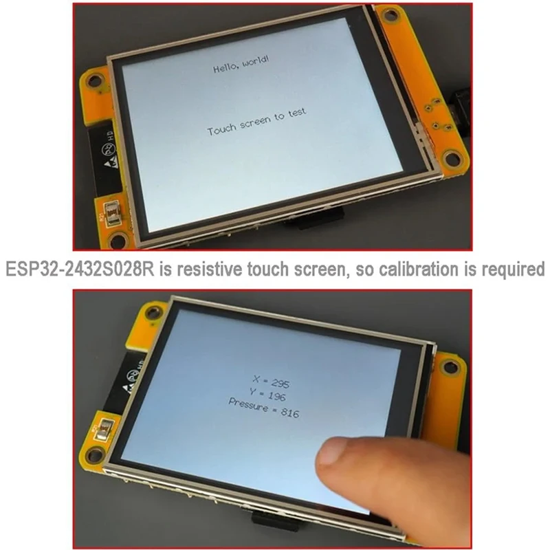 ESP32-2432S028R 2,8 Zoll TFT Touch Screen Display ESP-WROOM-32 ILI9341 Treiber WiFi BLE Dual Core Development Board mit Gehäuse Image