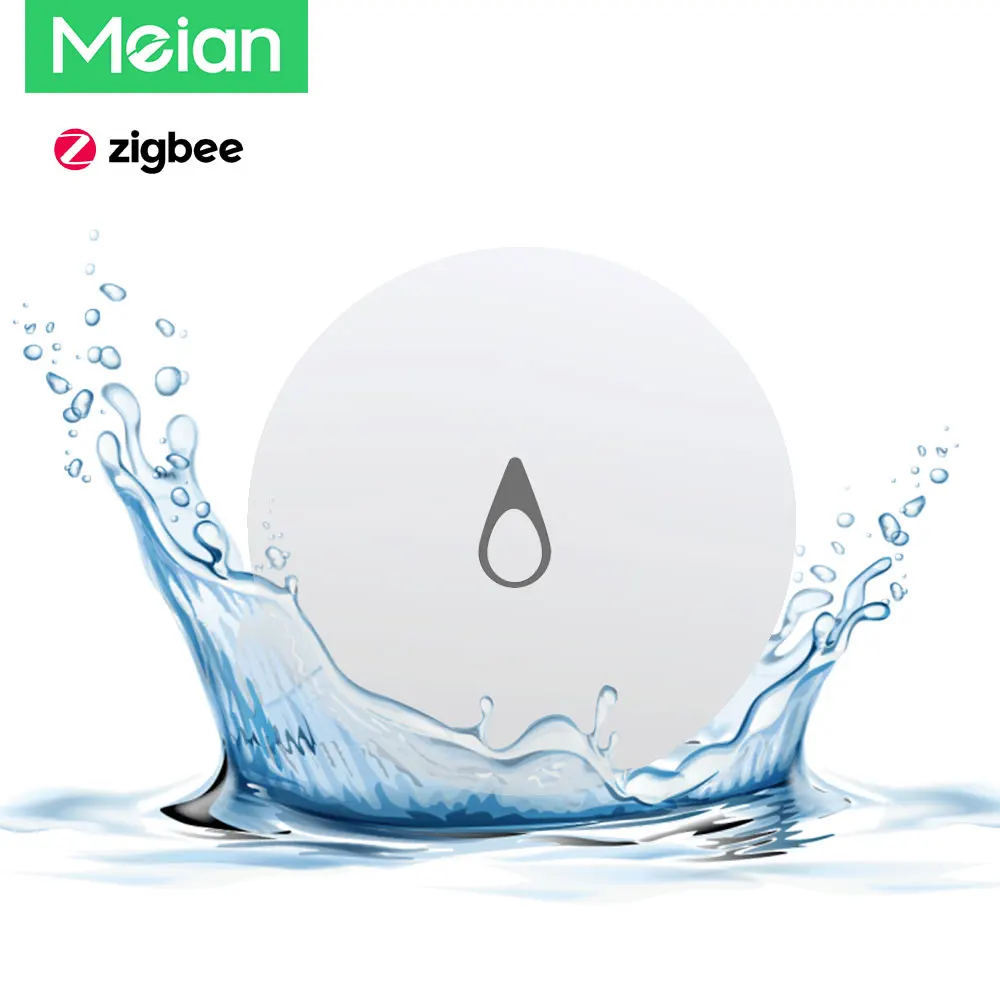 Meian ZigBee Wasser leck sensor Immersion Sicherheits alarms ensor WiFi Wasser leck detektor Überlauf alarm wasserdicht Smart Home Image