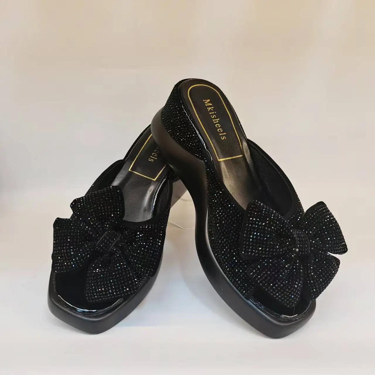 Hübsche offene Strass-Sandalen, afrikanische Damenschuhe, Damen-Party-Design-Hausschuhe, leichte Damen-Damenschuhe, Größe 37–42
