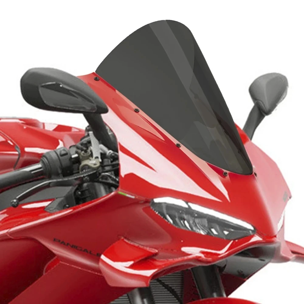 Motorrad Windschutzscheibe Für Ducati Panigale V4 / V4S 2025 2026 Windschutzscheibe Erhöhen Windschutzscheibe Vergrößern Wind Spoiler Abdeckung Verkleidung Image