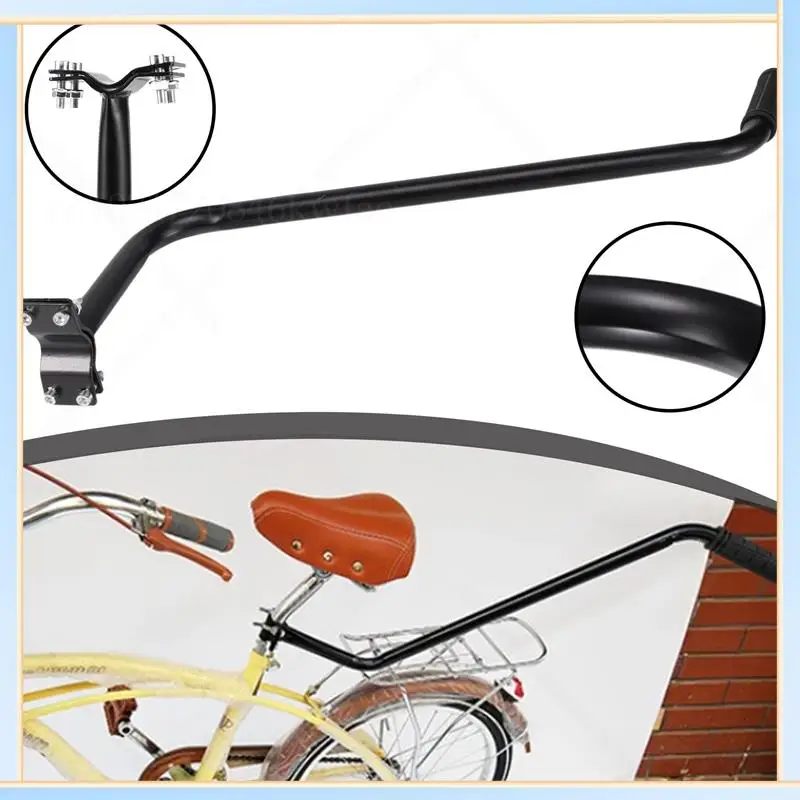 -A60I Bike Training Push Grab Balance Griff Bar Fahrrad Pole Trainer Für Kinder Kinder Lernen Radfahren Fahrzeug Gerät Fahrrad Werkzeug Image
