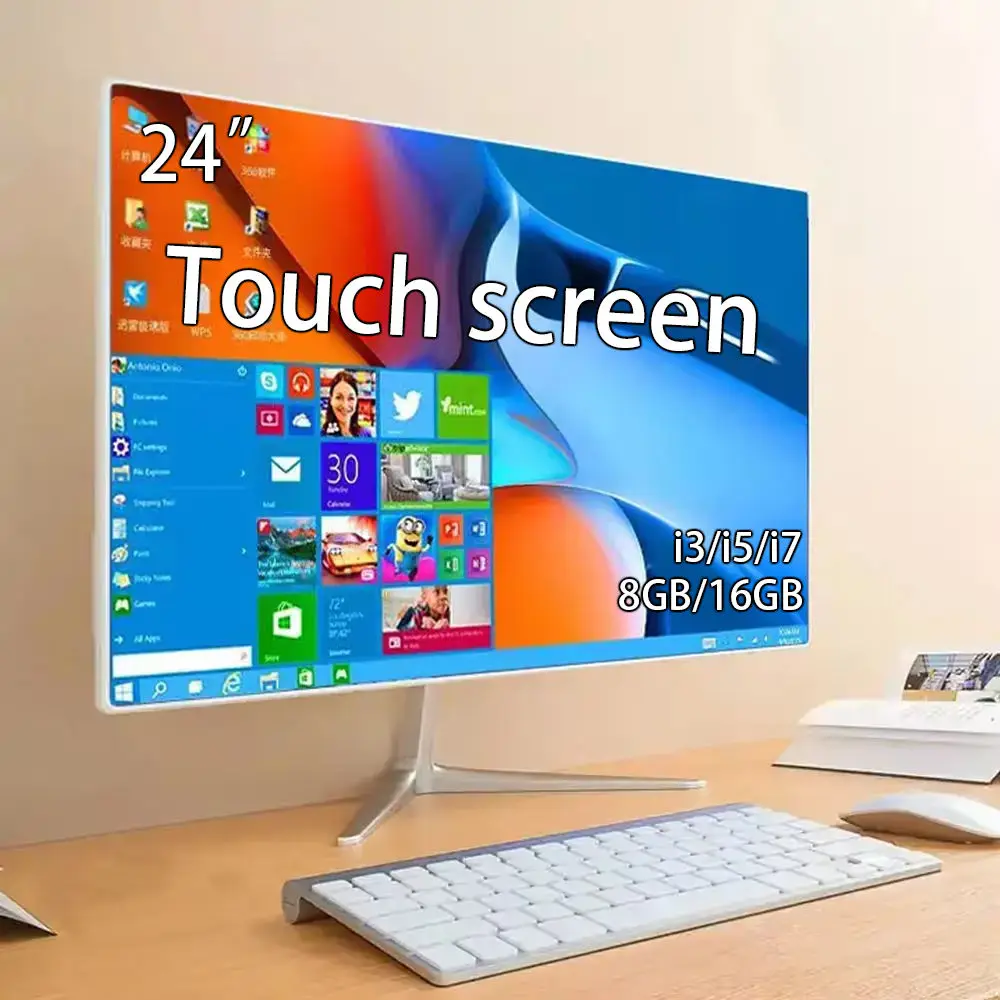 2025 brandneue All-in-One-PC-Computer, Laptops, Desktop-Computer, Core I5 I7 I9 mit LCD-Display Image