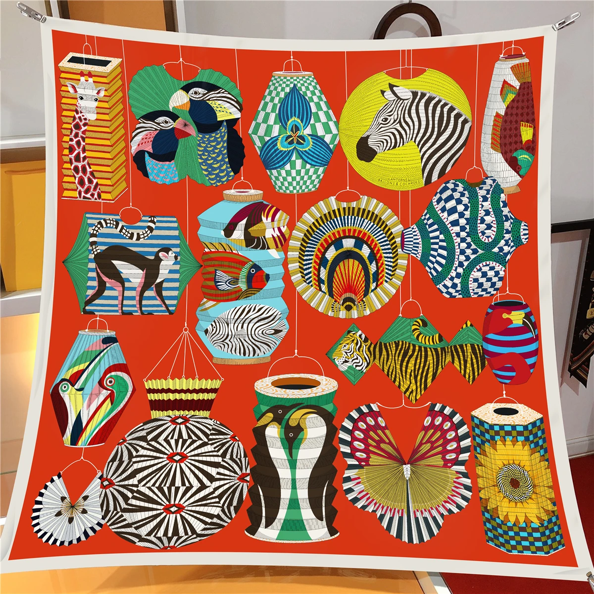 90 cm Böhmischen Stil Twill Seide Schal Schal 2024 Marke Platz Schal Frauen Hijab Luxus Bandana Foulard Halstuch Kopf schals Image