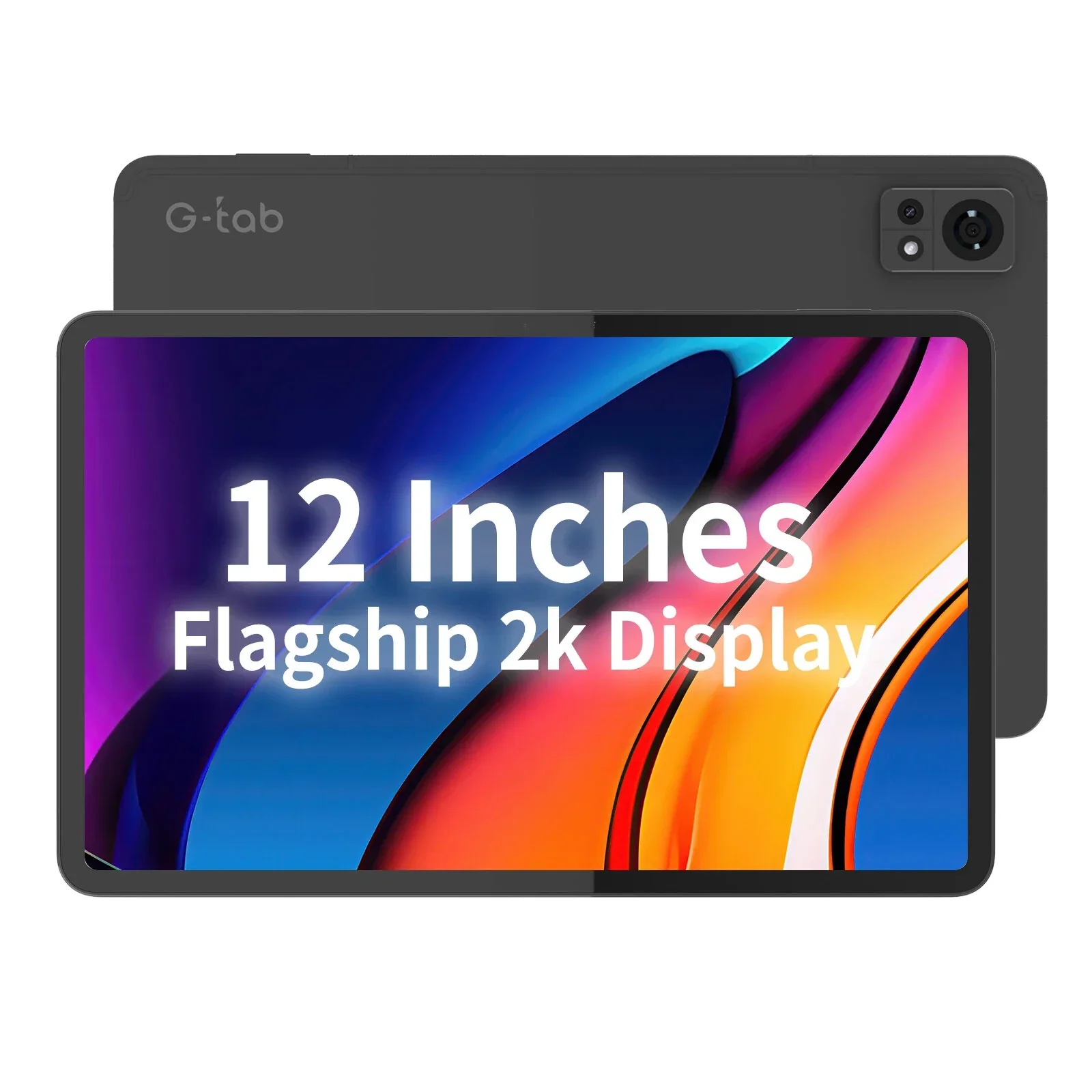 G-tab MEGA12 Helio G99 MTK8781 Octa Core 8 GB + 8 GB virtueller Speicher 256 GB ROM Netflix Widevine L1 4G LTE 12 Zoll 2K-Bildschirm Tablet-PC Image
