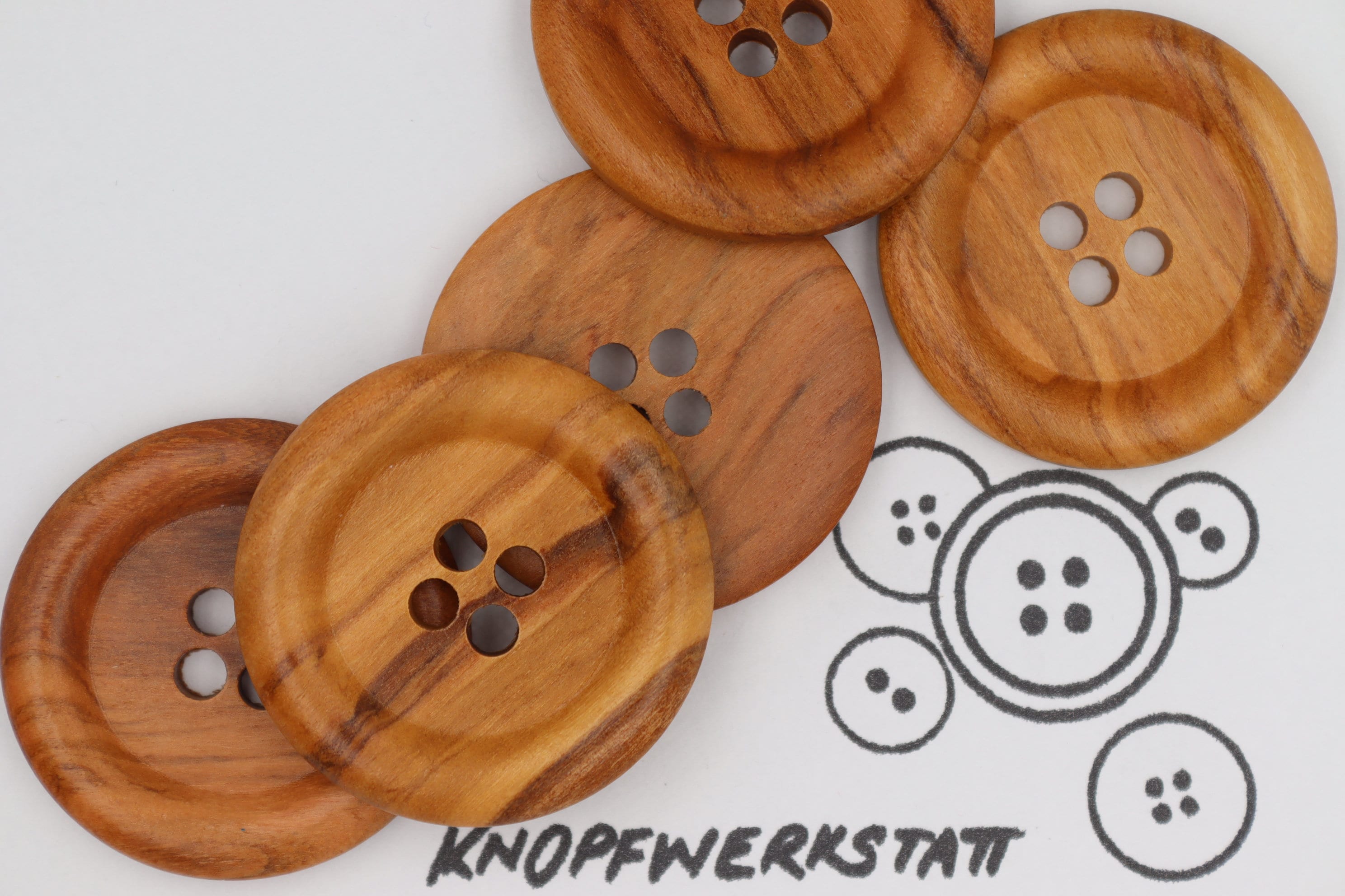 5 bottoni in legno 34 o 39 mm, bottone, bottoni in legno, bottone, bottoni, bottone artigianale, bottone in legno, bottoni tradizionali, materiale nat