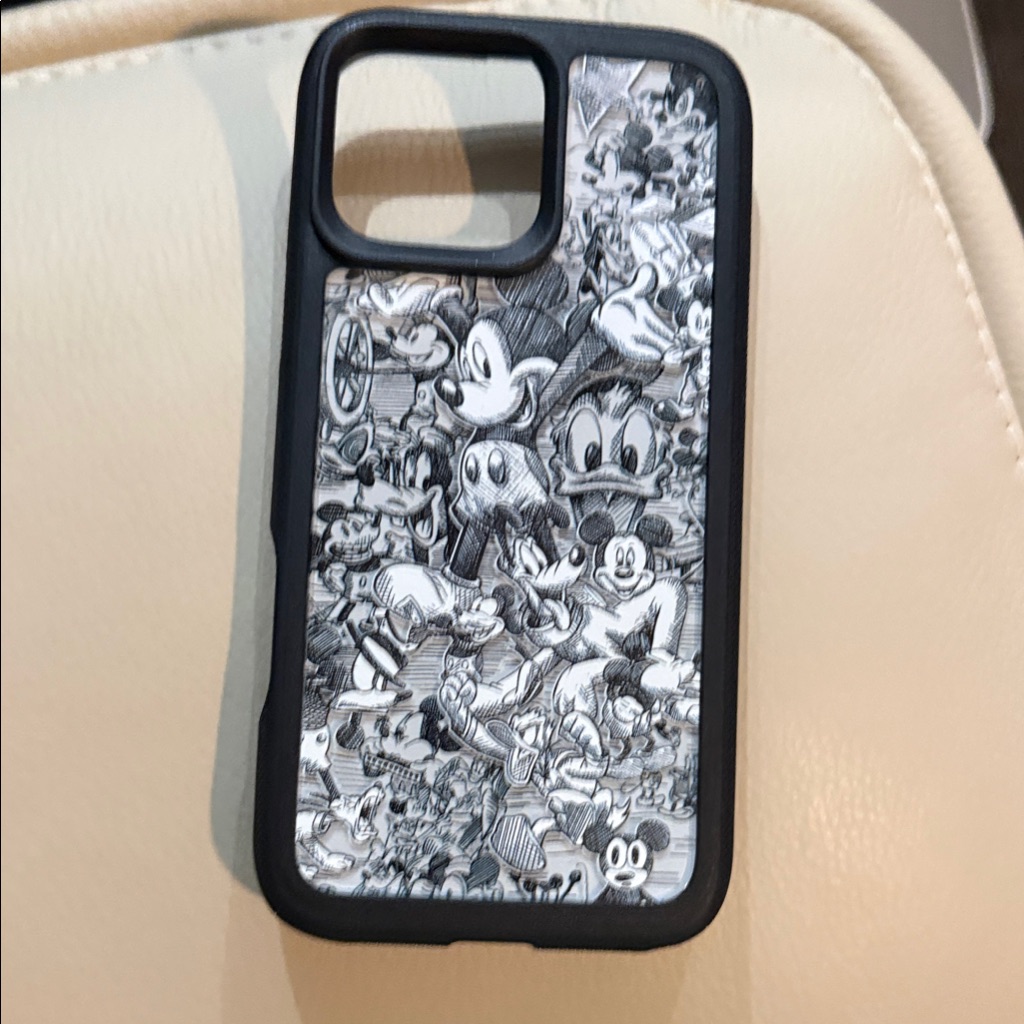 Disney Cell Phones & Accessories | Disney Monochrome Character Collage Phone Case | Color: Black/White | Size: Os
