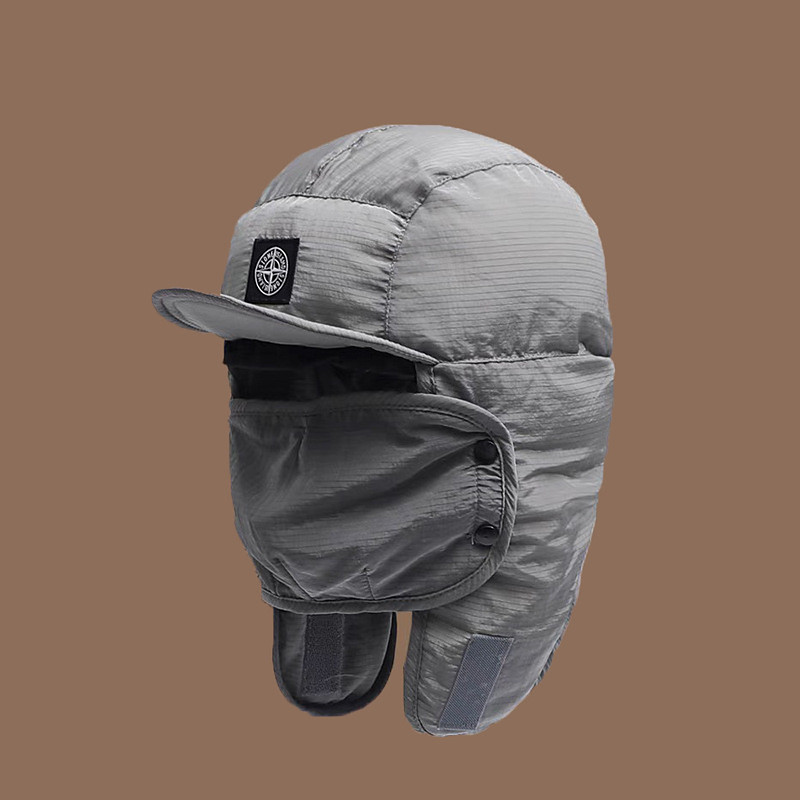 Men's Trapper Hat Black Green polyester fibre Adjustable Warm Sports Outdoors Outdoor Streetwear Cycling Solid Color Thermal Warm Windproof