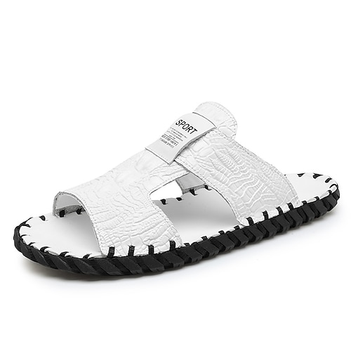 Sportsandalen für Herren aus Kunstleder, leicht und strapazierfähig für einen aktiven Lebensstil. Image